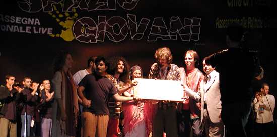 5 edizione (2002) - Premiazione de "I Beatipaoli"